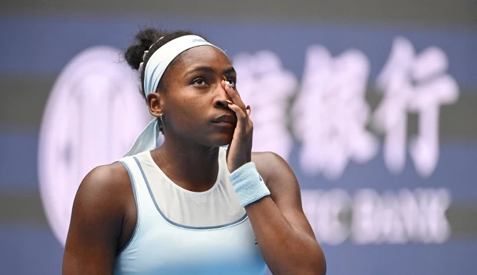 Gauff opuściła kort po 58 minutach. Istna demolka. Amerykanka wyeliminowana