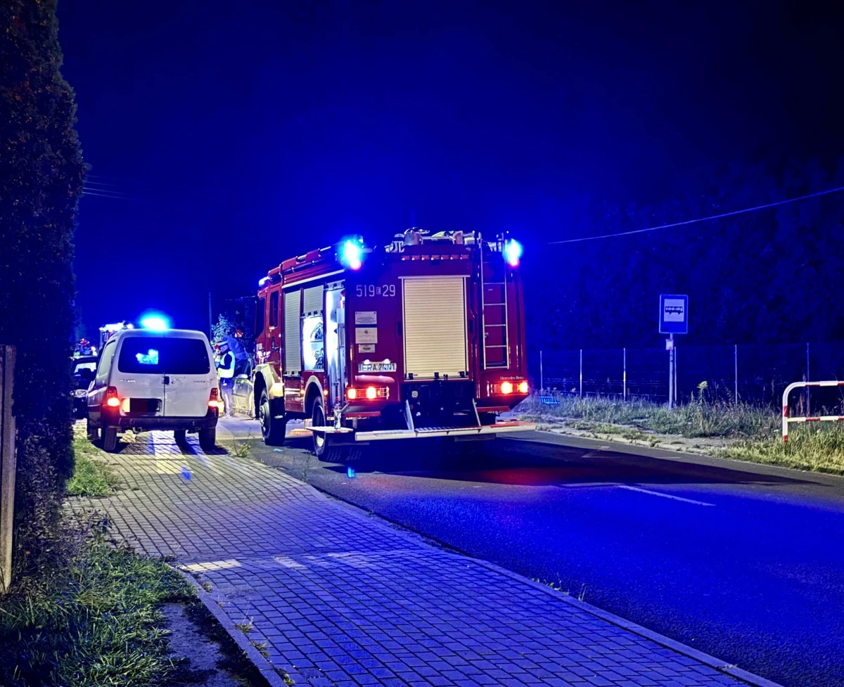 Do nietypowego wypadku doszło w piątek wieczorem w miejscowości Strzałkowo w Łódzkiem. Na jezdnię nagle wbiegły dwa konie. 75-letni kierujący fordem uderzył w jedno ze zwierząt. Nieprzytomnego kierowcę przewieziono do szpitala. Konia trzeba było uśpić.