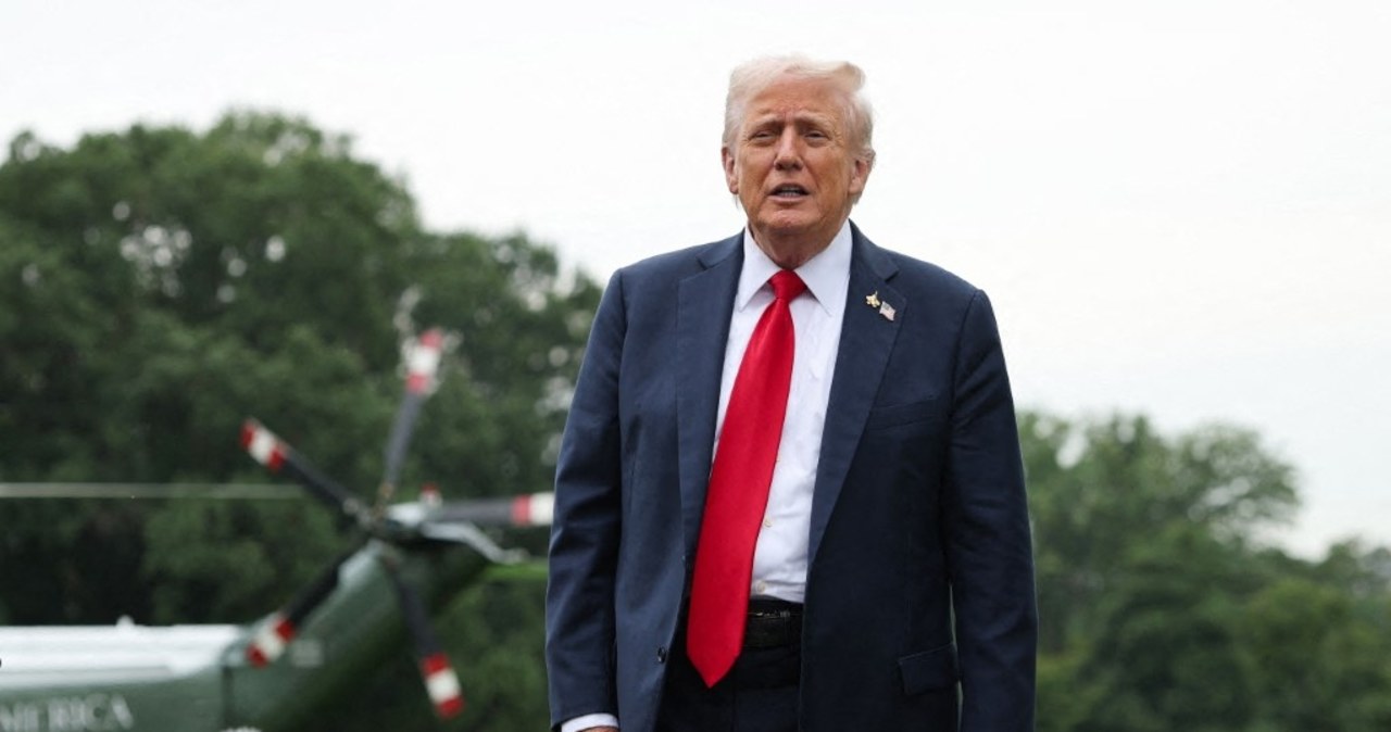 Donald Trump wrzucił zdjęcie mapy. "Izrael się zgodził"