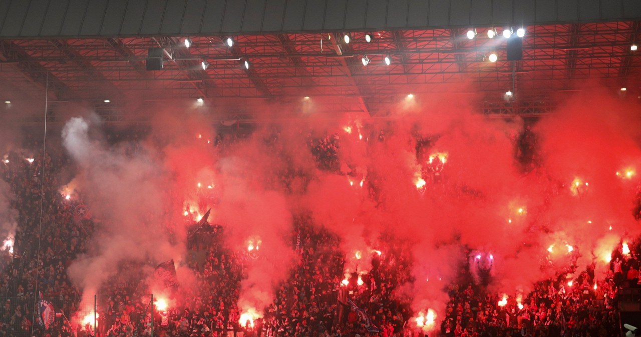 Hit I ligi przerwany. Gorąco na stadionie Wisły Kraków