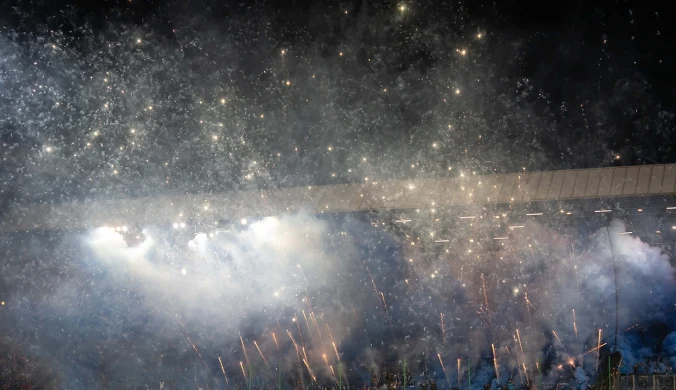 Hit I ligi przerwany. Gorąco na stadionie Wisły Kraków