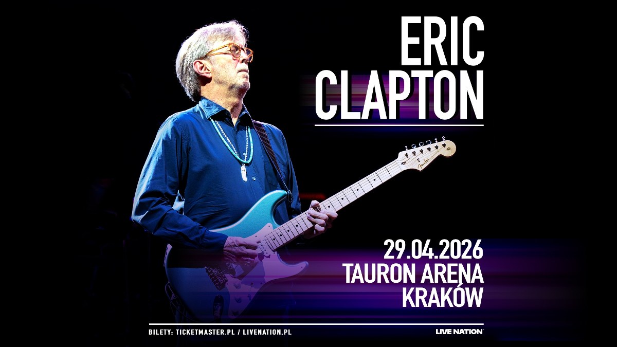 Eric Clapton wraca do Polski! Legenda gitary zagra w Krakowie