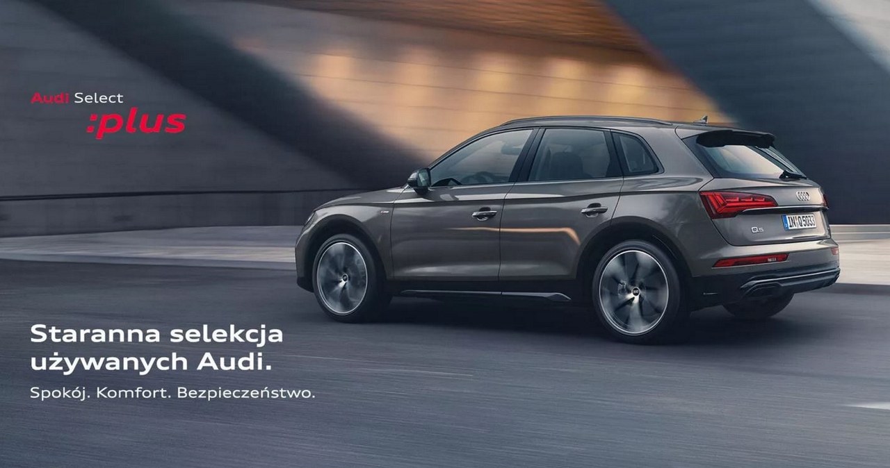 Audi Select :plus – sprawdzone auta używane na wyciągnięcie ręki wiadomości,aktualności,Interia Audi Select :plus – sprawdzone auta używane na wyciągnięcie ręki