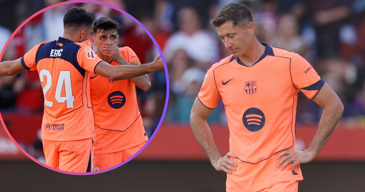 wiadomości,aktualności,Interia Awantura w Barcelonie, Lewandowski w centrum wydarzeń. Wszystko się nagrało