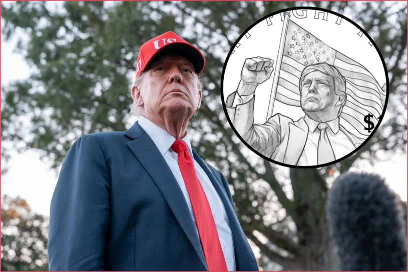 Powstanie moneta z wizerunkiem Trumpa. Znamy szczegóły projektu
