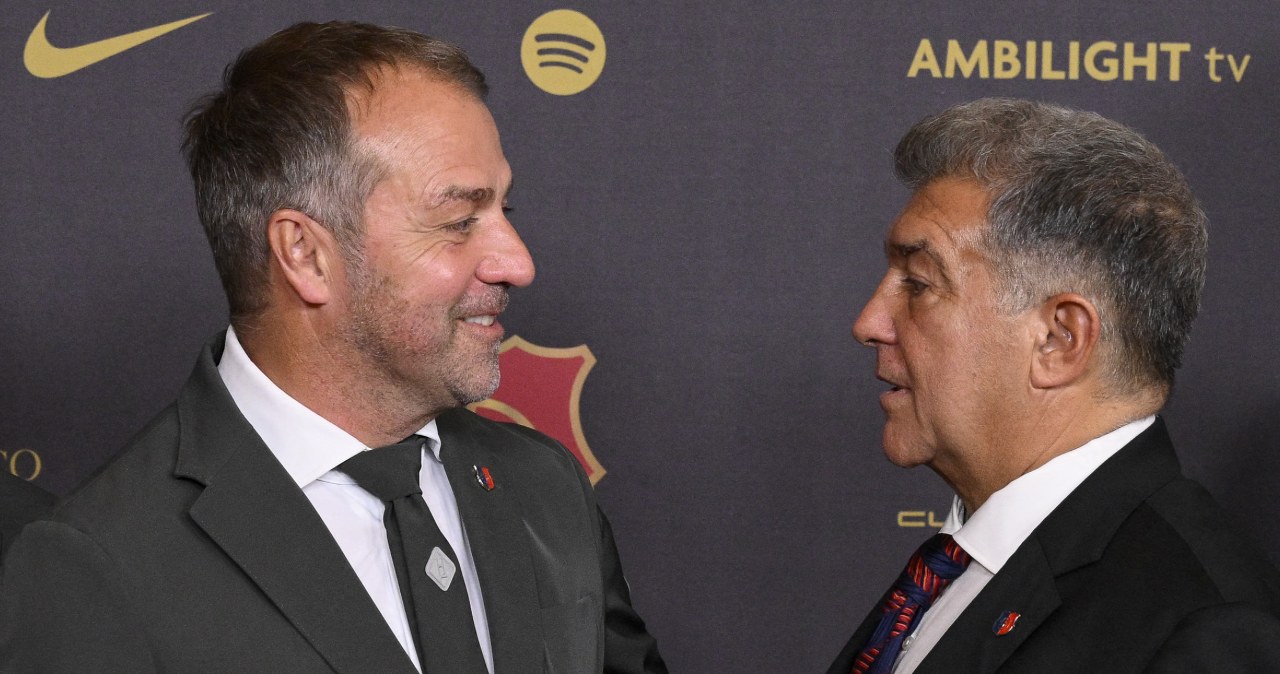 wiadomości,aktualności,Interia Wyjaśniła się przyszłość Flicka po klęsce Barcelony. Pilna rozmowa z Laportą, decyzja już zapadła