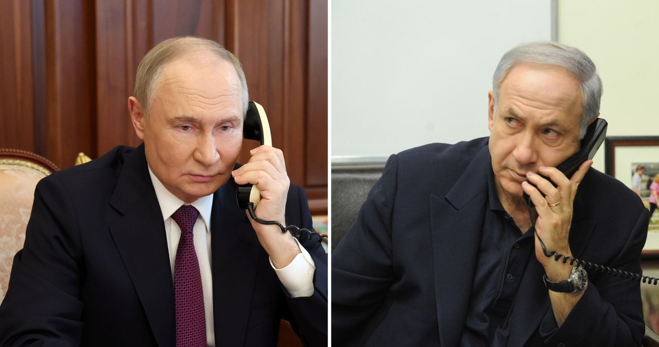 Netanjahu rozmawiał z Putinem. Kreml ujawnił kulisy