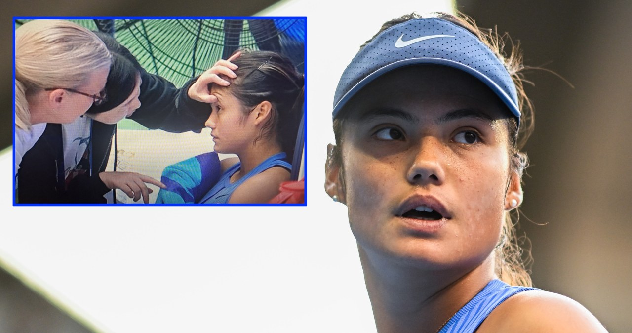 wiadomości,aktualności,Interia Sprawdzali źrenice, za chwilę zapadła decyzja. Koszmar Wuhanu dopadł Emmę Raducanu