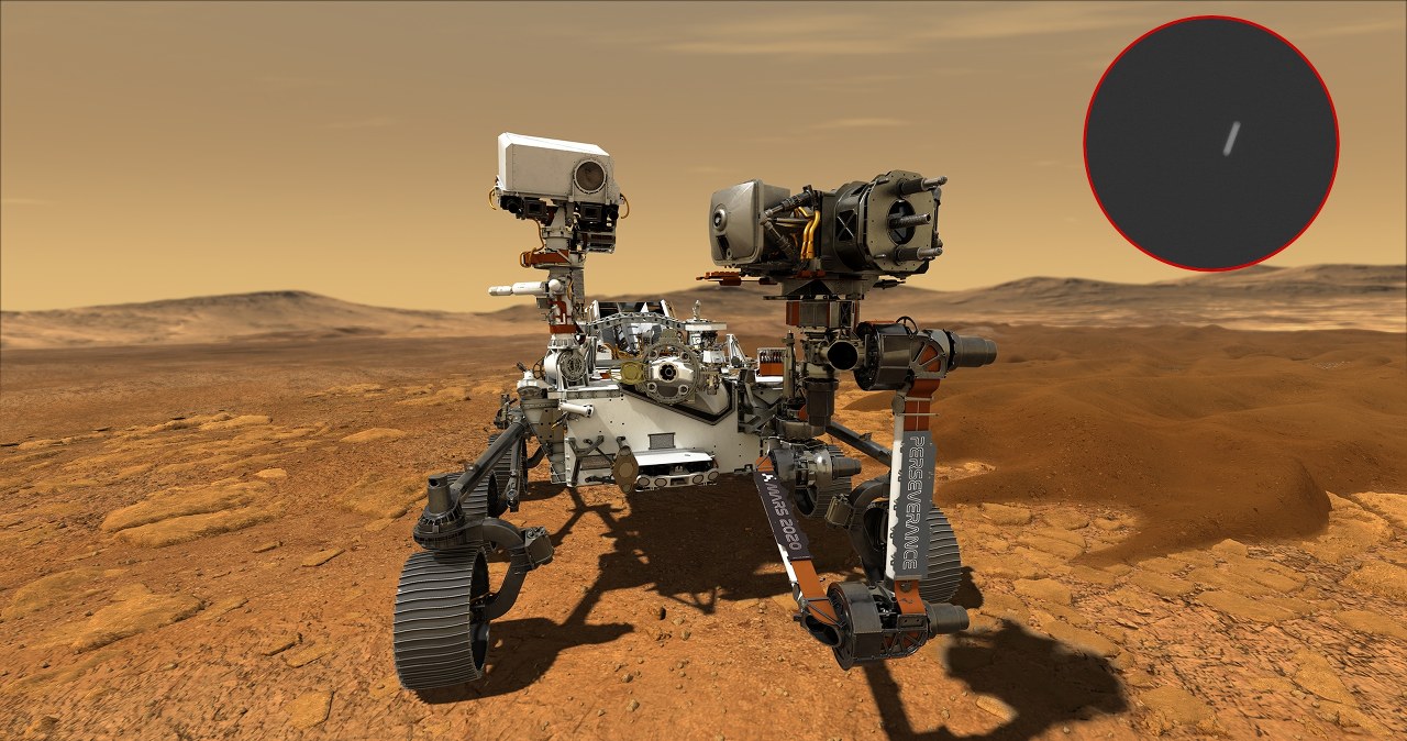 Obiekt spoza Układu Słonecznego uchwycony na niebie Marsa. Co to jest?