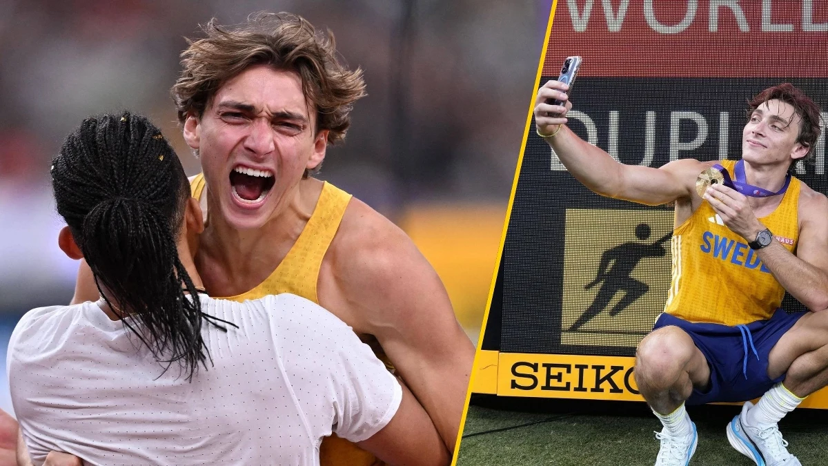 Armand "Mondo" Duplantis ma na koncie już 14 rekordów świata w skoku o tyczce. Ostatni - wynoszący 6,30 m - ustanowił we wrześniu 2025 roku podczas Mistrzostw Świata w Tokio, a za każdy pobity rekord otrzymuje premię w wysokości 100 tys. dolarów.