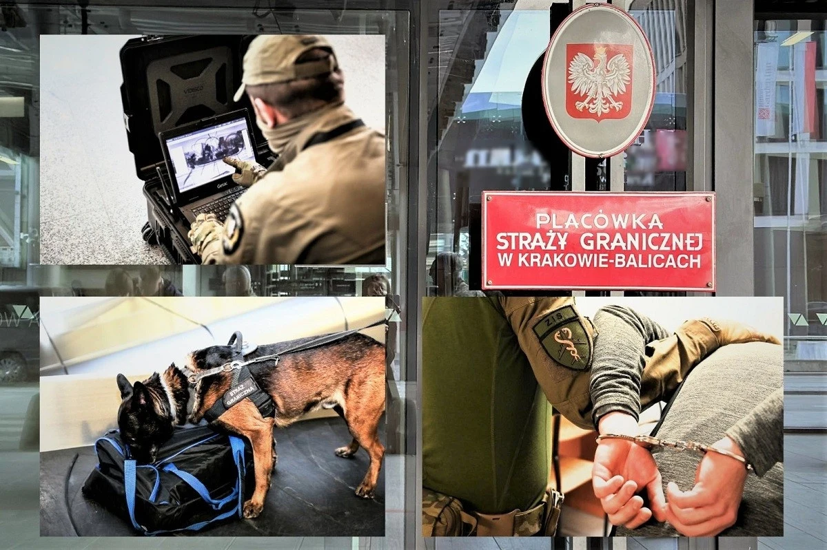 Żarty o bombie, pijani i agresywni pasażerowie, zatrzymania osób poszukiwanych – pogranicznicy podsumowują intensywny weekend w Międzynarodowym Porcie Lotniczym Kraków–Balice.