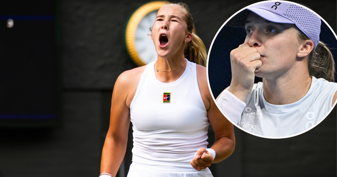 wiadomości,aktualności,Interia Świątek zeszła z kortu, Andriejewej puściły hamulce. Rosjanka przekroczyła granicę