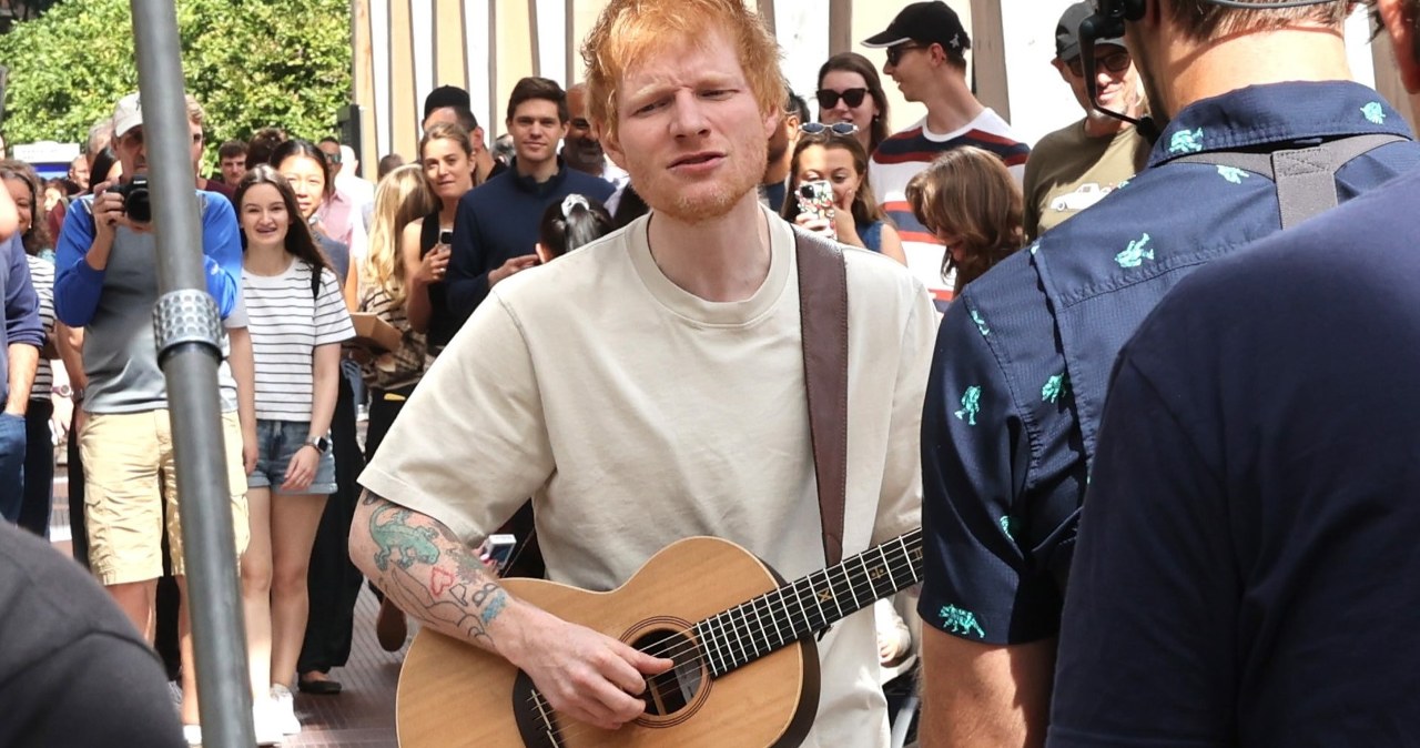 Ed Sheeran wraca do grania na ulicy! Tak zaczęła się jego kariera