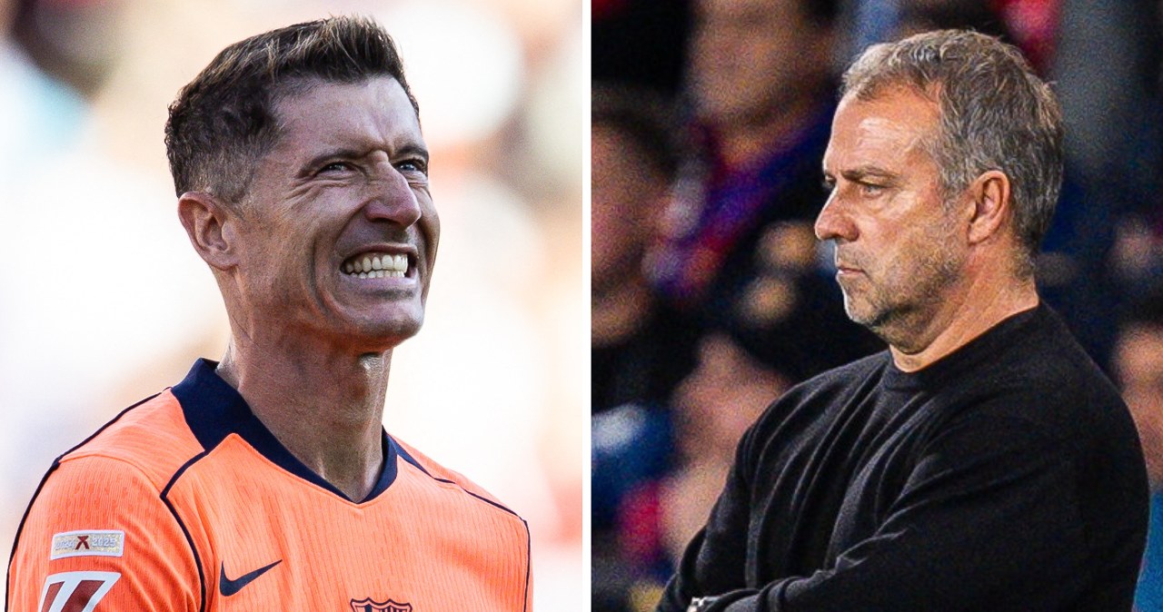 wiadomości,aktualności,Interia Lewandowski wyjechał, w Barcelonie zawrzało. Głośno o karze od Hansiego Flicka