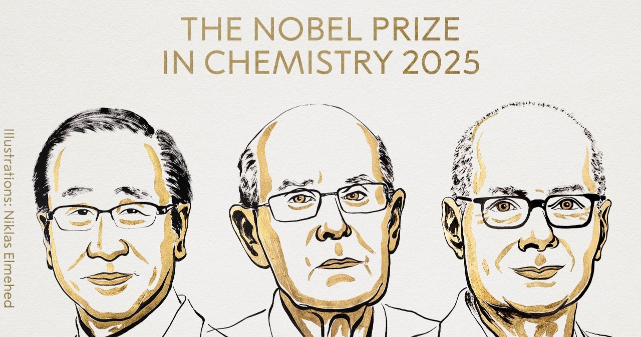 Nagroda Nobla 2025 z chemii przyznana. Polski chemik celnie wytypował