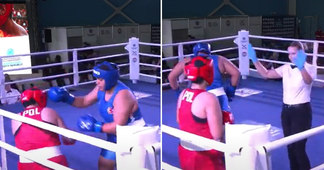 Grad potężnych ciosów. Walka Polki o finał ME przerwana już po 39 sekundach