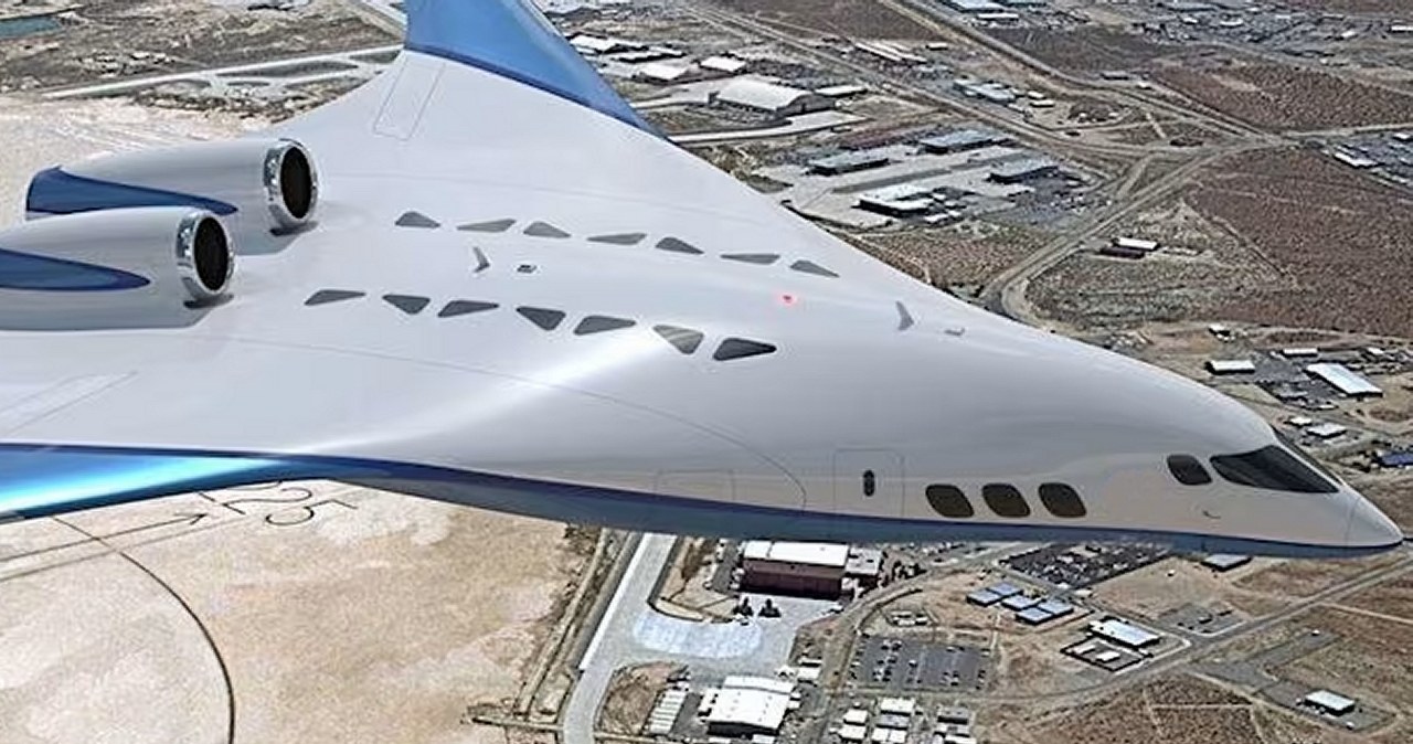 Chiny budują największy i najbardziej futurystyczny samolot w historii