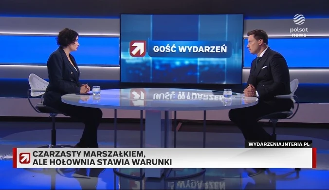 Hołownia ustąpi z funkcji marszałka Sejmu, ale stawia warunki. Żukowska: ''Grube'' złamanie umowy koalicyjnej