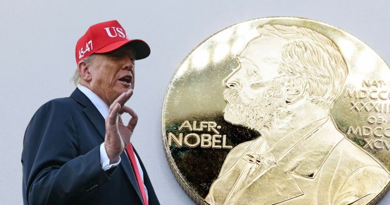 Trump otrzyma Pokojowego Nobla? "Przypisuje sobie zasługi innych"