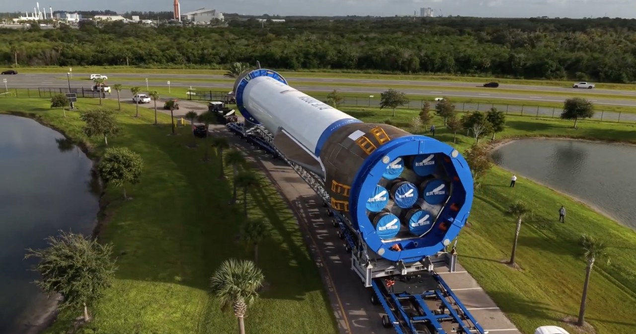 Blue Origin szykuje największą rakietę do startu. Dwie sondy NASA na Marsa