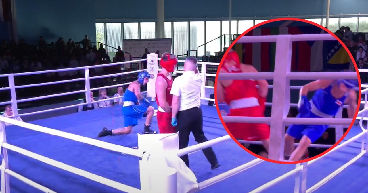 Liczenie, deski, trzecie liczenie. Gruzin chciał końca. Polak mistrzem Europy