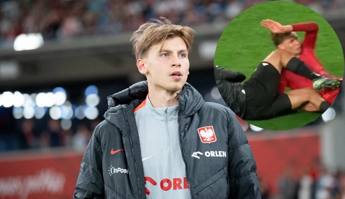 Okropna scena podczas meczu reprezentacji. Polak niemal znokautowany