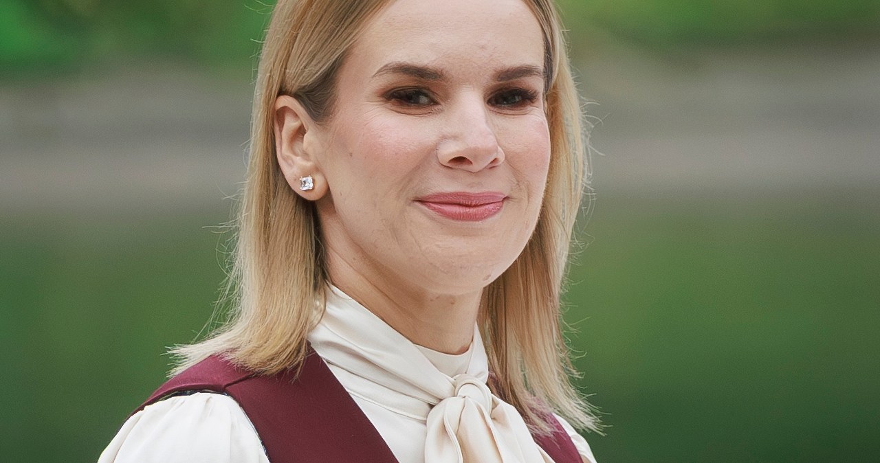 Złapała się za głowę, gdy zobaczyła W TYM Nawrocką. Nie gryzła się w język