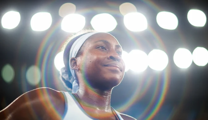 Gauff przełamana w gemie otwarcia. 10 godzin różnicy wzięło górę. Czeka na Igę