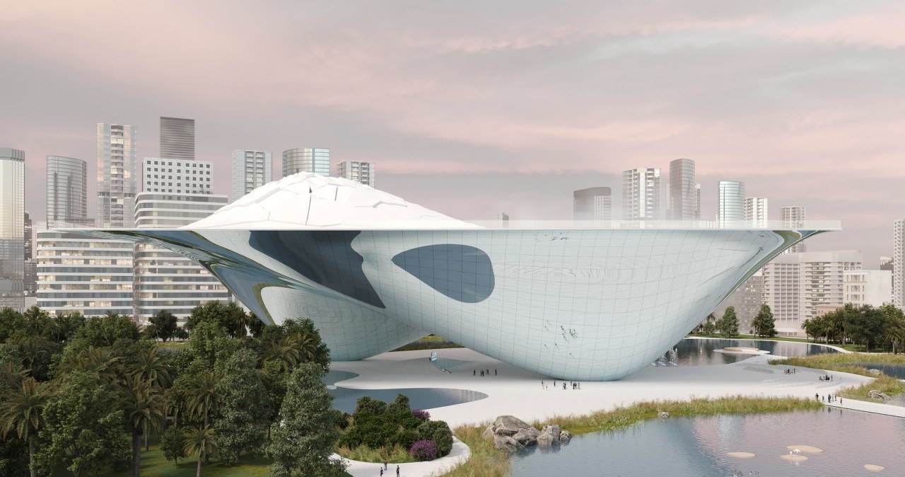 Wygląda jak kropla, a zachwyca cały świat. Polski projekt z Bahrajnu