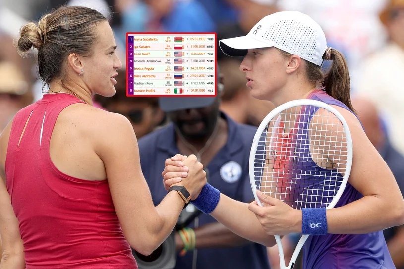 Zaskakujący prezent dla Świątek. WTA odejmie punkty Sabalence. Polka odrabia