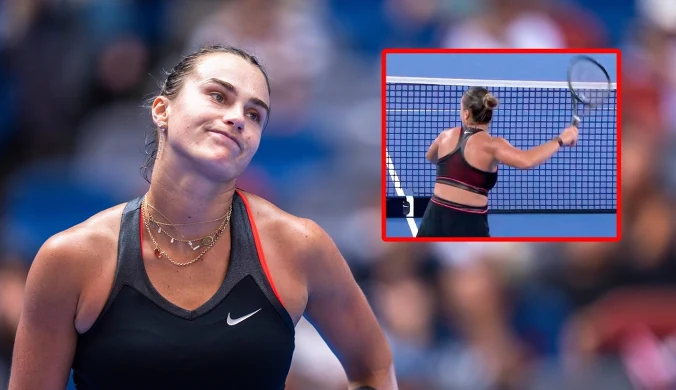 Furia Sabalenki na korcie, poleciała rakieta. Niewiarygodny błąd
