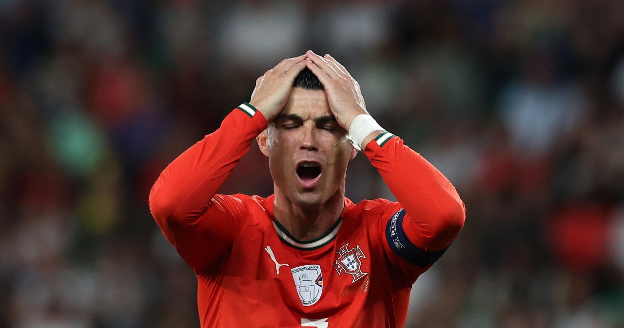 wiadomości,aktualności,Interia Koszmar Cristiano Ronaldo w 75. minucie. Los Portugalii wisiał na jego barkach, ale to nie był koniec