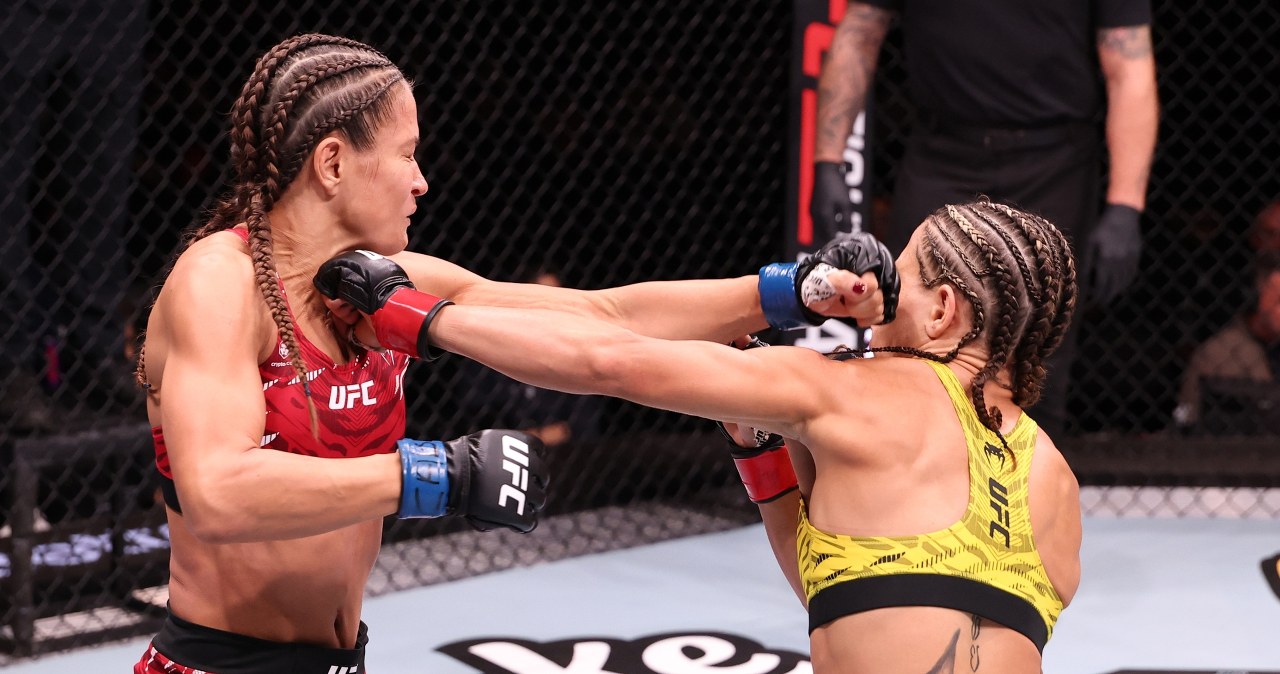 wiadomości,aktualności,Interia Mordercze ciosy, sędzia przerwał bój. Krwawa walka Polki na UFC w Rio