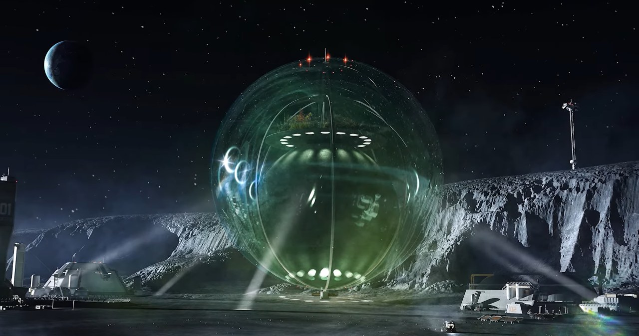Ludzkość może zamieszkać w szklanych kulach na Srebrnym Globie