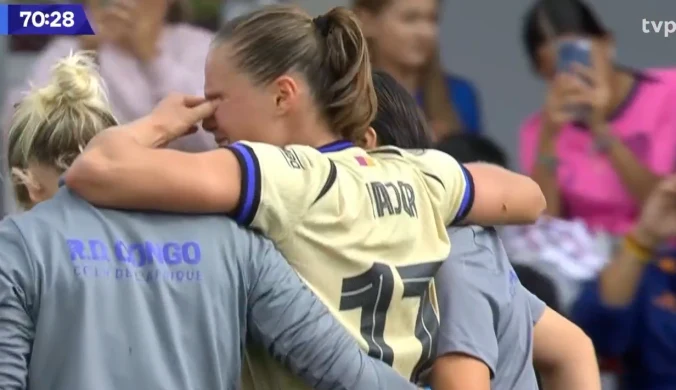 Dramat Ewy Pajor. Piękny gol i fatalna kontuzja. Zeszła ze łzami w oczach