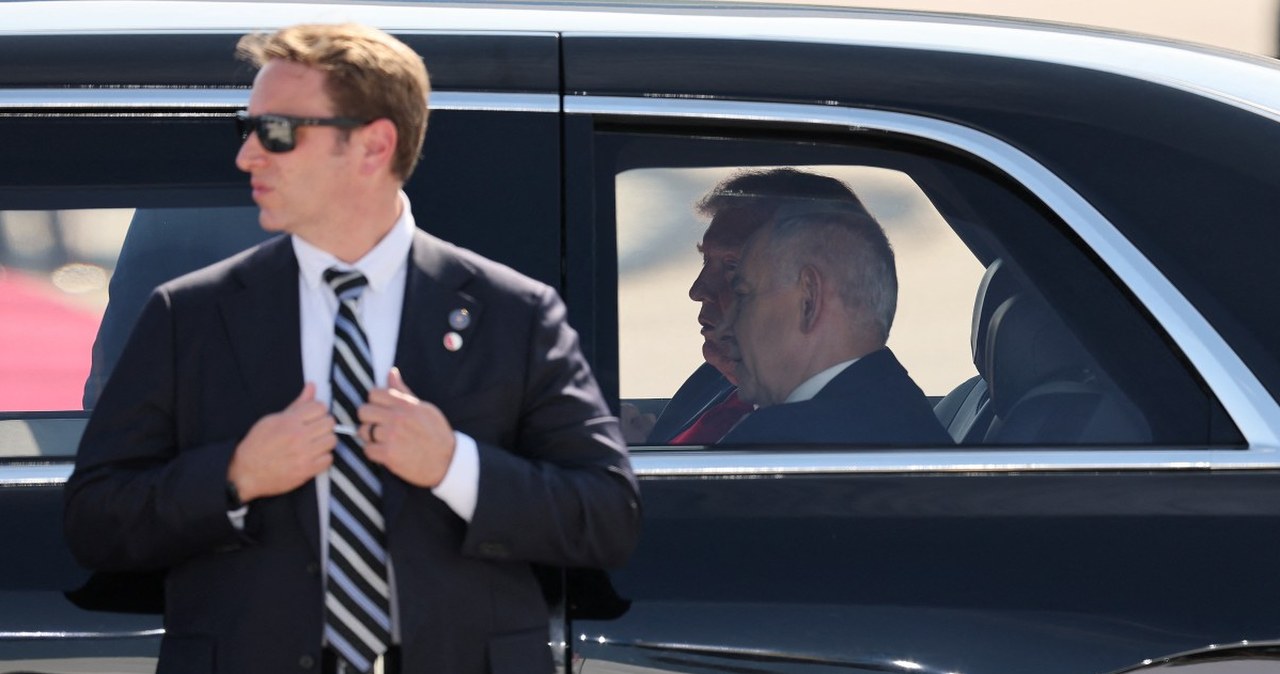 wiadomości,aktualności,Interia Donald Trump złamał protokół w Izraelu, wszystko wychwyciły kamery. Jak na spotkaniu z Putinem