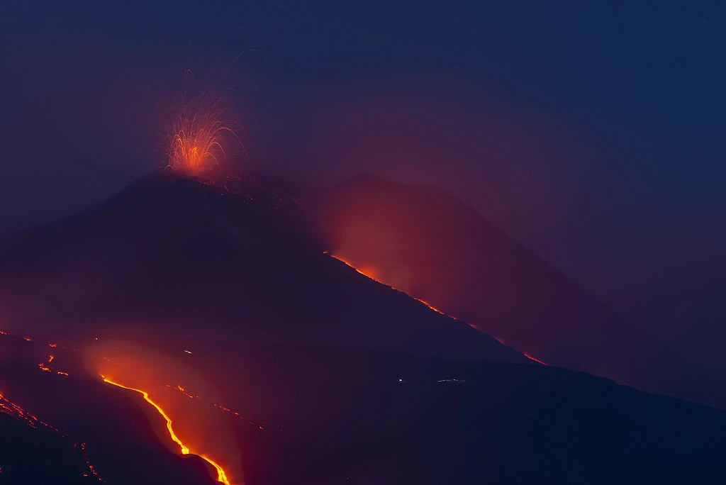 Erupcja wulkanu Etna