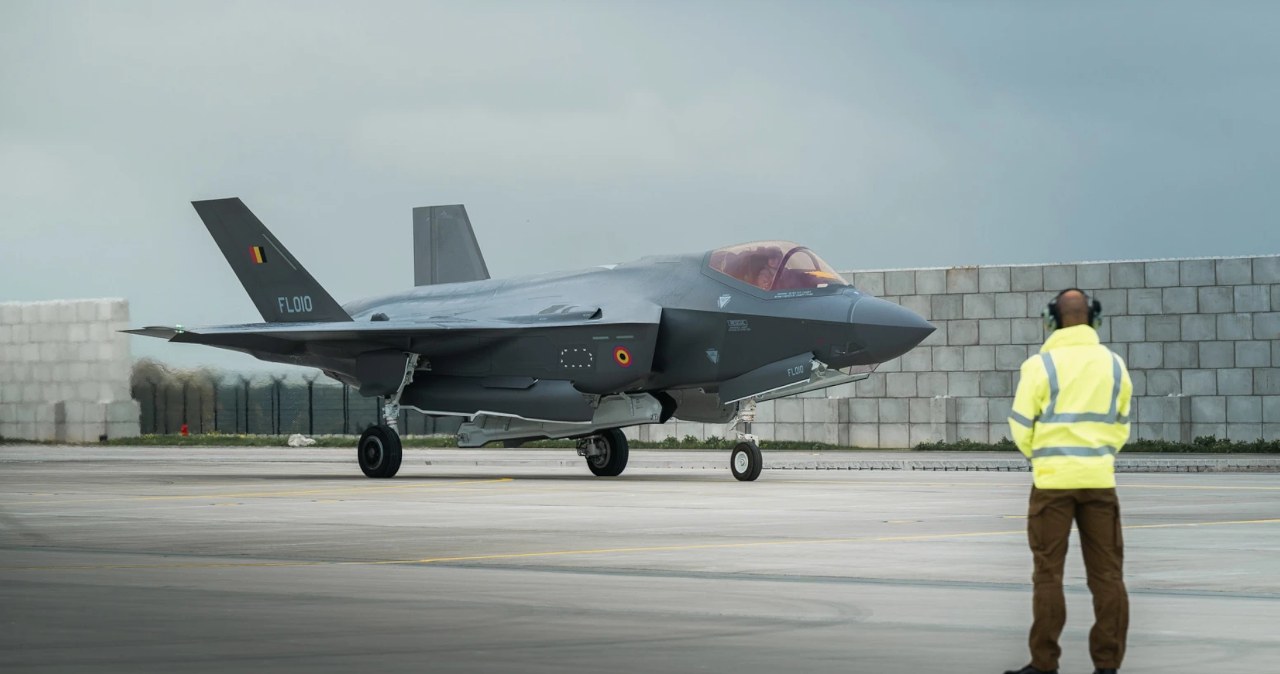 Pierwsze F-35 trafiły do Belgii. Cieszą się z tego...Ukraińcy