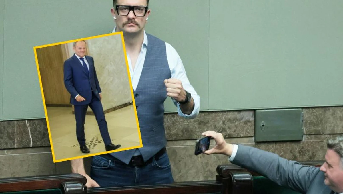 "Gdyby to był największy grzech pana Mejzy, to by było pół biedy. W jakimś sensie to wisienka na torcie jego politycznej działalności"- tak Donald Tusk skomentował podczas konferencji prasowej szaleńczy rajd posła PiS Łukasza Mejzy. Reporter RMF FM Krzysztof Zasada jako pierwszy informował, że Mejza jechał drogą ekspresową ponad 200 km/h i został zatrzymany przez policję. Odmówił jednak przyjęcia mandatu. 