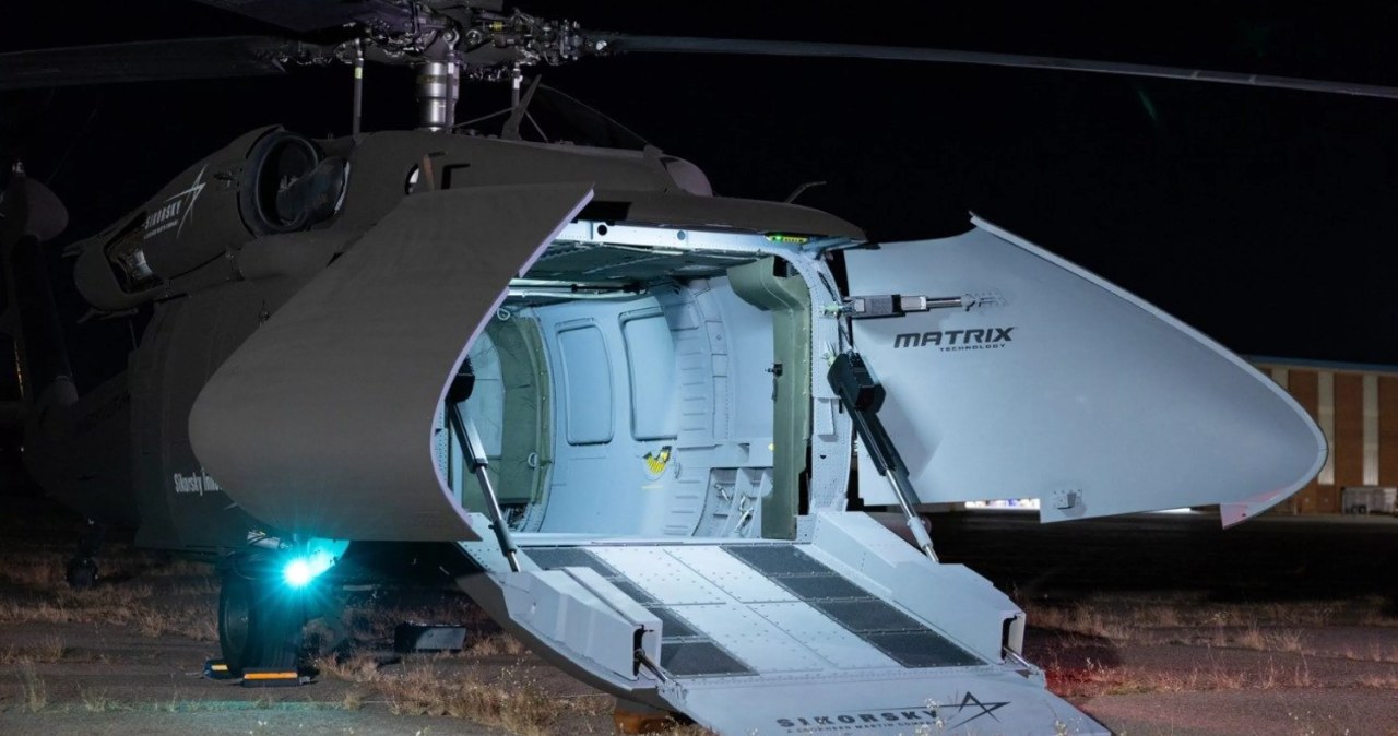 Black Hawk bez pilota i kokpitu. Nowa era śmigłowców autonomicznych