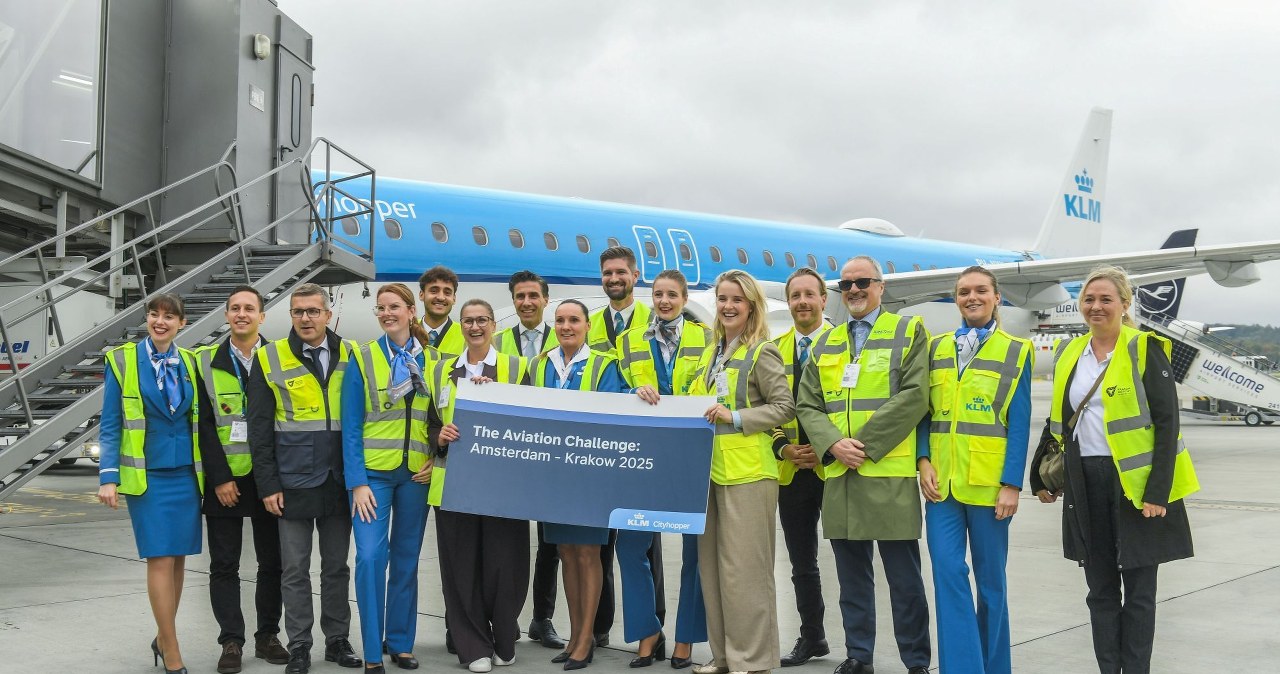 Ekologia w przestworzach. KLM wybrał Kraków w walce o czystsze niebo