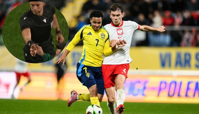 Kuriozum w meczu reprezentacji Polski. Gra przerwana, sędzia musiał reagować