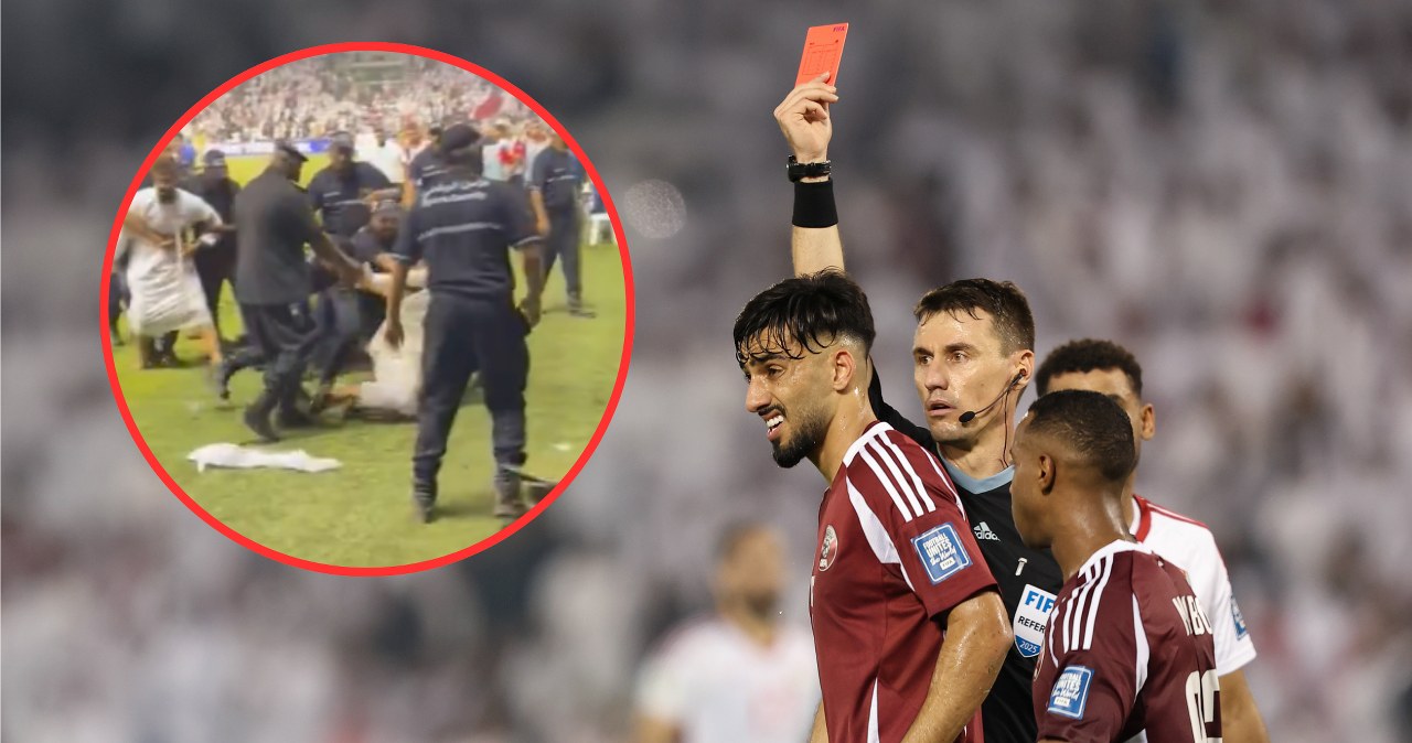 wiadomości,aktualności,Interia Zawrzało po historycznym awansie na mundial. Doszło do zamieszek, piłkarze aż uciekali [WIDEO]