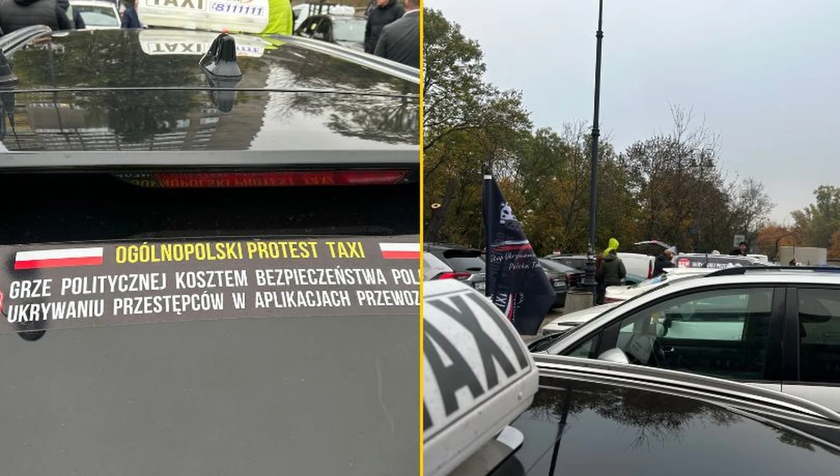 W czwartek w Warszawie odbywa się protest taksówkarzy. Jak tłumaczą organizatorzy, ich głównym celem jest walka o bezpieczeństwo pasażerów korzystających z usług przewozu osób. Mieszkańcy stolicy powinni przygotować się na utrudnienia. 