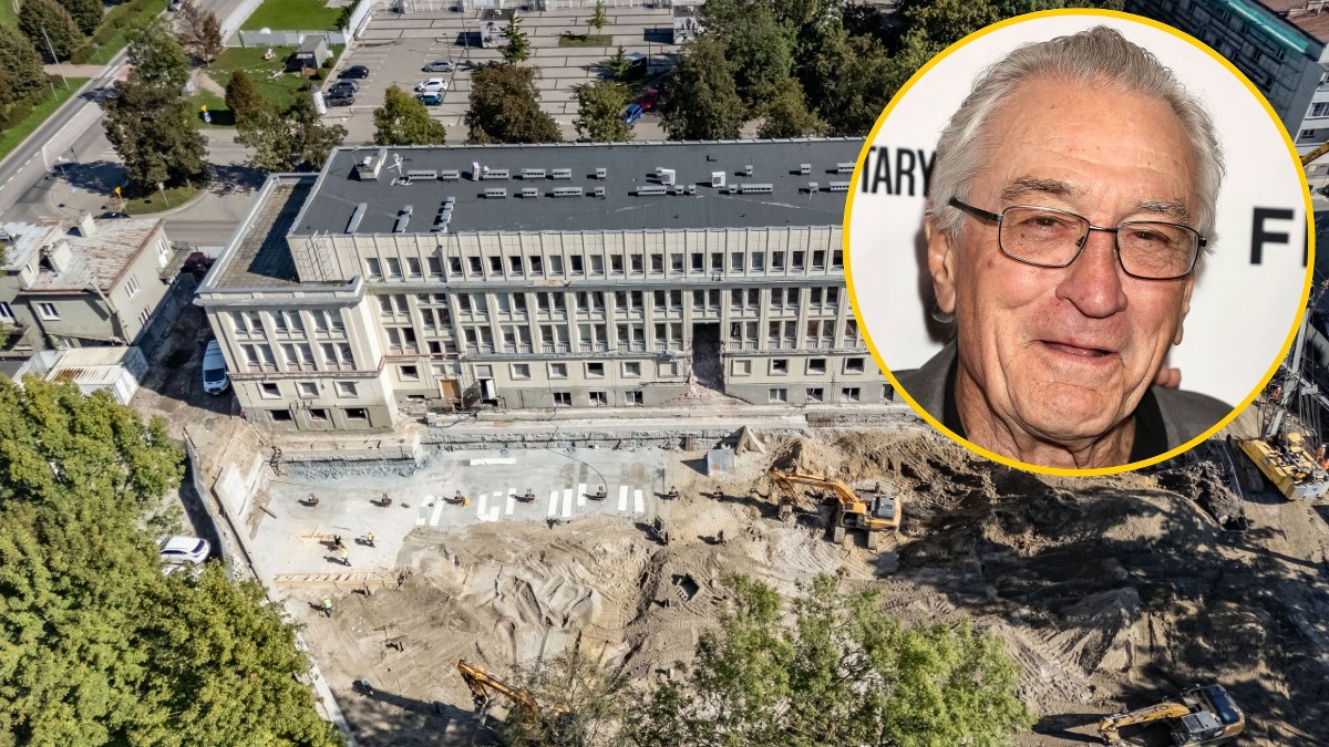 Drzewa pod topór, mieszkańcy protestują​. Gorący spór o hotel Roberta De Niro w Krakowie