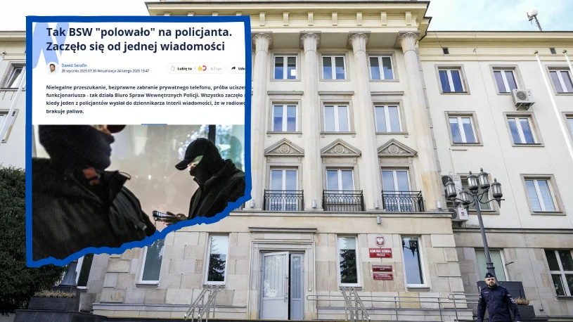 Prokuratura odmawia policji. Chodzi o głośne teksty Interii