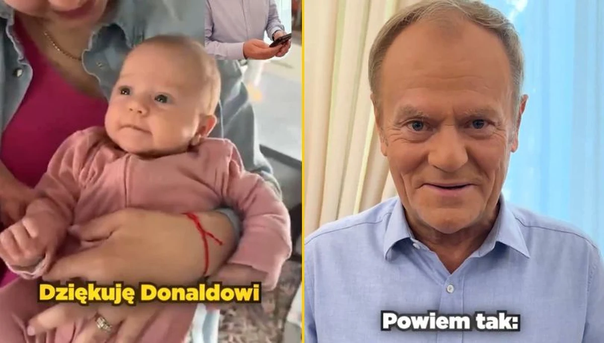 "Mam kolejną wnuczkę, jak Boga kocham" - mówi na filmiku opublikowanym w mediach społecznościowych premier Donald Tusk. Z nagrania z małym dzieckiem dowiadujemy się jednak, że nie chodzi o biologiczną wnuczkę Tuska, a o kolejne dziecko, które urodziło się z rządowego programu in vitro. 