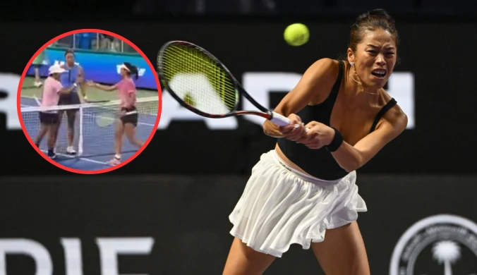 Mistrzyni wielkoszlemowa nawet nie kryła swojej niechęci. Sceny na korcie 