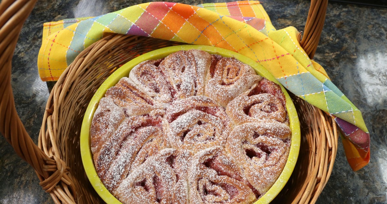 Drożdżówka z konfiturą malinową Ewy Wachowicz umili najpaskudniejszy dzień