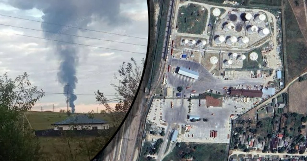 Atak na Krymie. Drony uderzyły w magazyn największego dostawcy paliw